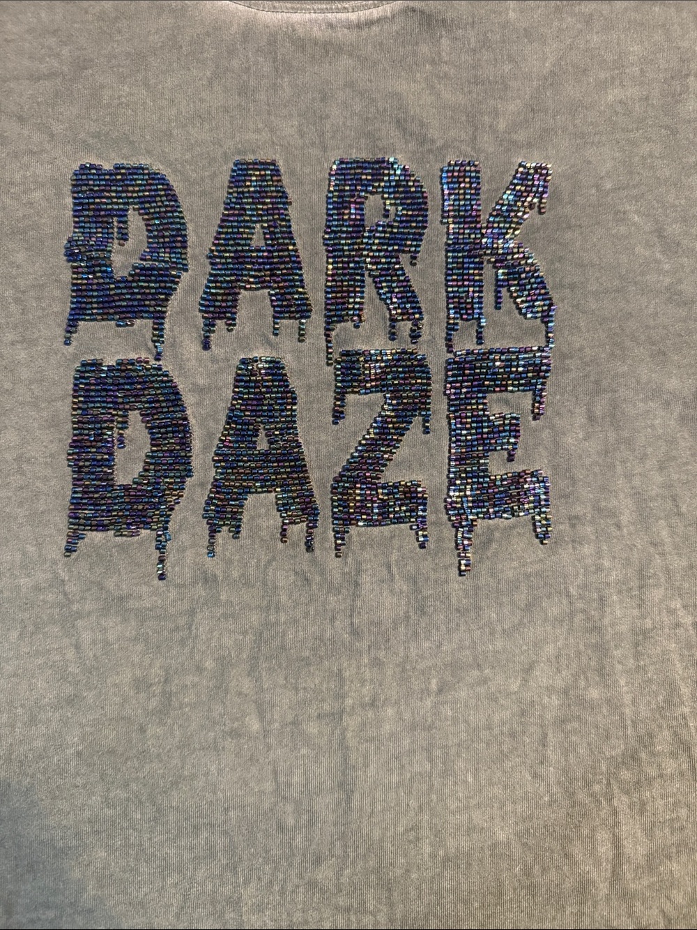 Dark Daze Olive Green Graphic Tee